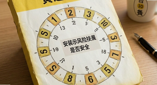 黄道吉历提示风险安装是否安全