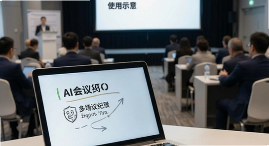 AI会议纪要多场景使用示意