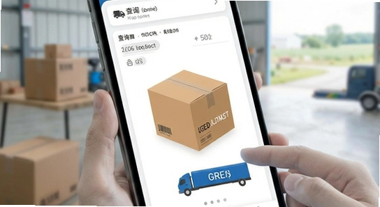 快递物流包裹查询app界面展示图