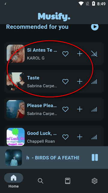 Musify���������ֻ���v9.7.6 ��Ѱ�