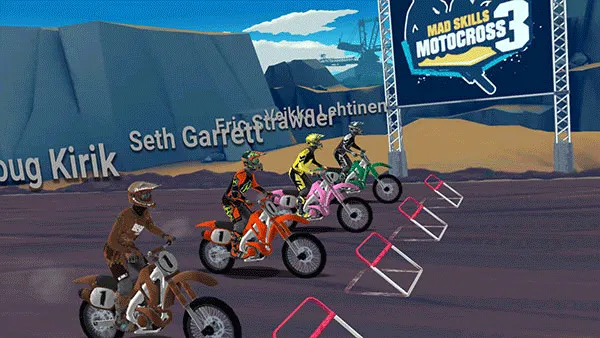 ����ؼ�Ħ�г�3�°�����(Mad Skills MX 3)v4.10.2 ��׿��