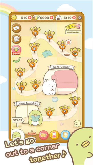 �����ȳ�ũ���ٷ���������(Sumikko gurashi)v2.9.7 ���°�