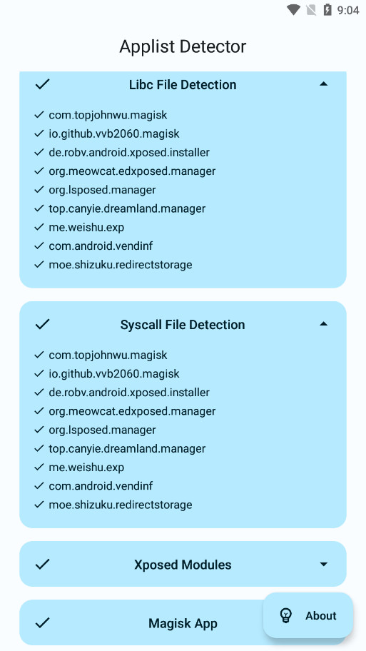 ApplistDetectorӦ���б������app�ٷ�������v2.4 ��׿��
