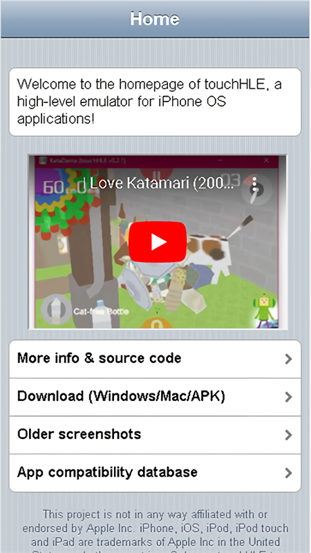 touchHLE PREVIEWģ�����������������°�v0.2.2-939-gb99bf1d ��׿��