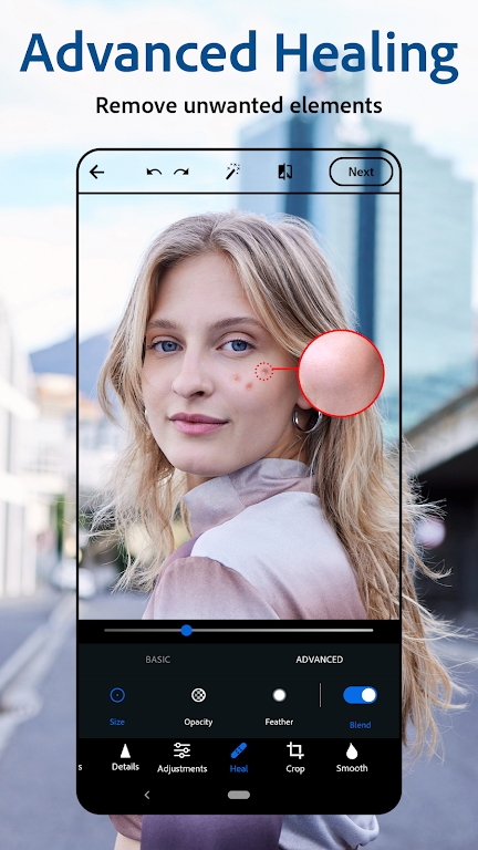 Ps Express�ֻ������İ�����(Adobe Photoshop Express)��ͼ