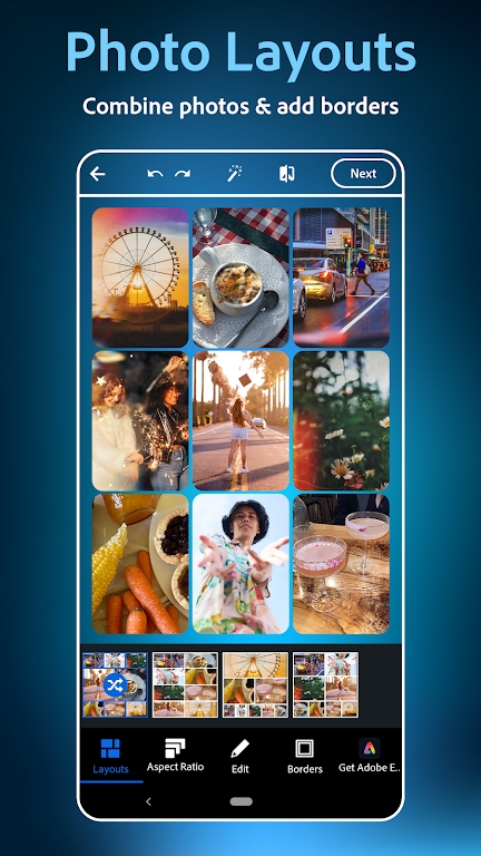 Ps Express�ֻ������İ�����(Adobe Photoshop Express)��ͼ