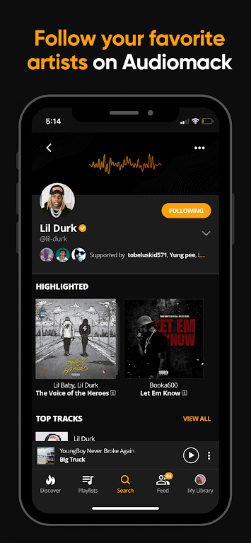 Audiomack��׿�����ֻ���v8.1.0 ��Ѱ�