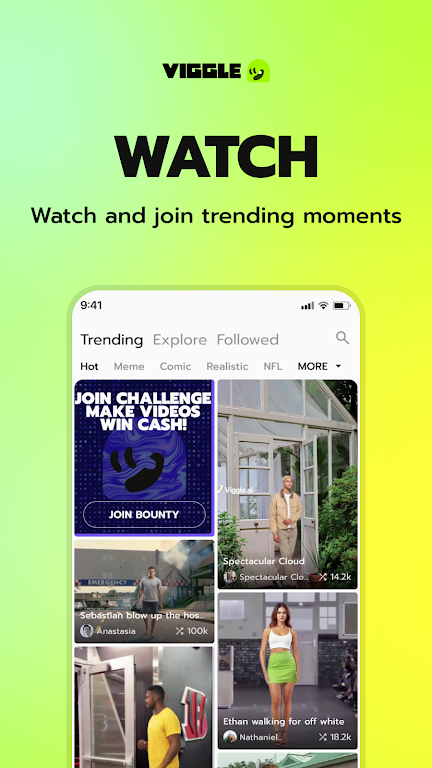 Viggle AI���İ��ֻ������ؽ�ͼ
