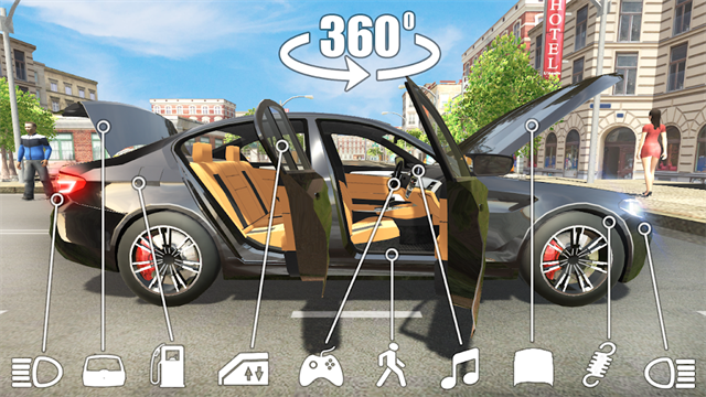 ����ģ����M5��Ϸ���°�����(Car Simulator M5)v1.65 ��׿��