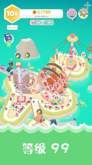 ��԰�����Ϸ�ֻ�������(Theme Park Island)��ͼ
