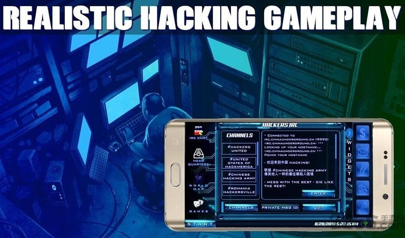 �¶��ĺڿ���Ϸ����(The Lonely Hacker)v22.5 �ֻ���