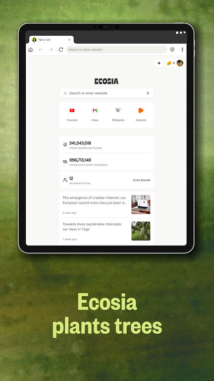 Ecosia������������������ֻ���v145.0.7632.45.25 �ٷ����İ�