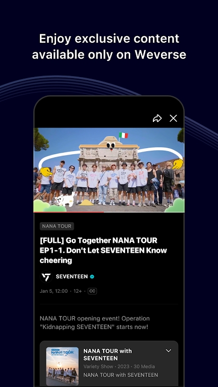 weverse�ٷ����ذ�׿��v3.14.0 ��׿��