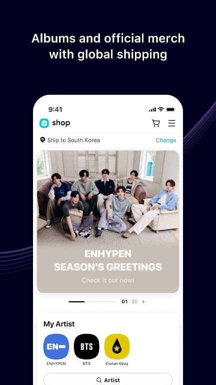 weverse��׿app����v3.14.0 ���°�
