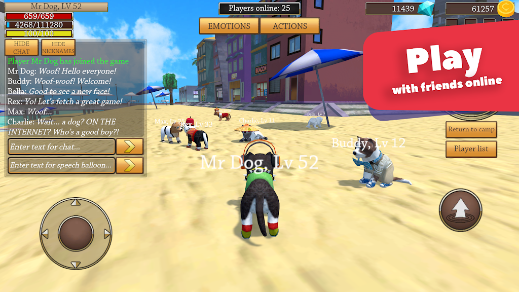 ����zoom�����������°�����(Dog Simulator - Animal Life)��ͼ
