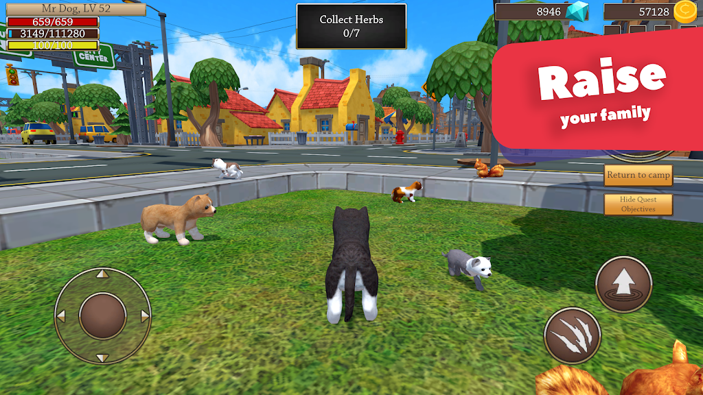 ����zoom�����������°�����(Dog Simulator - Animal Life)��ͼ
