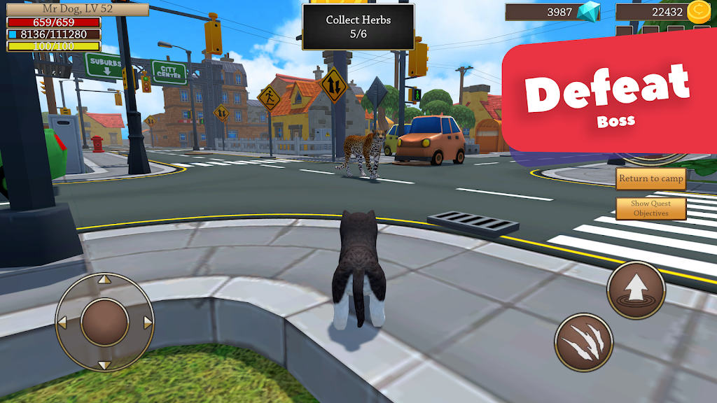 ����zoom�����������°�����(Dog Simulator - Animal Life)��ͼ