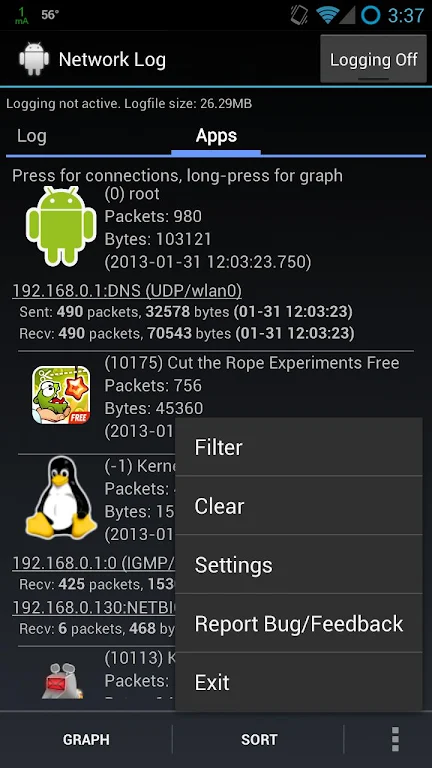 ������־app���°�����(Network Log)v2.25.1 ��׿��