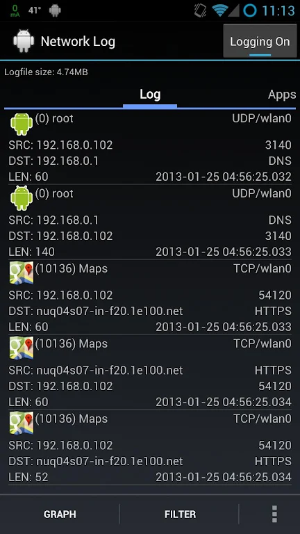 ������־app���°�����(Network Log)v2.25.1 ��׿��