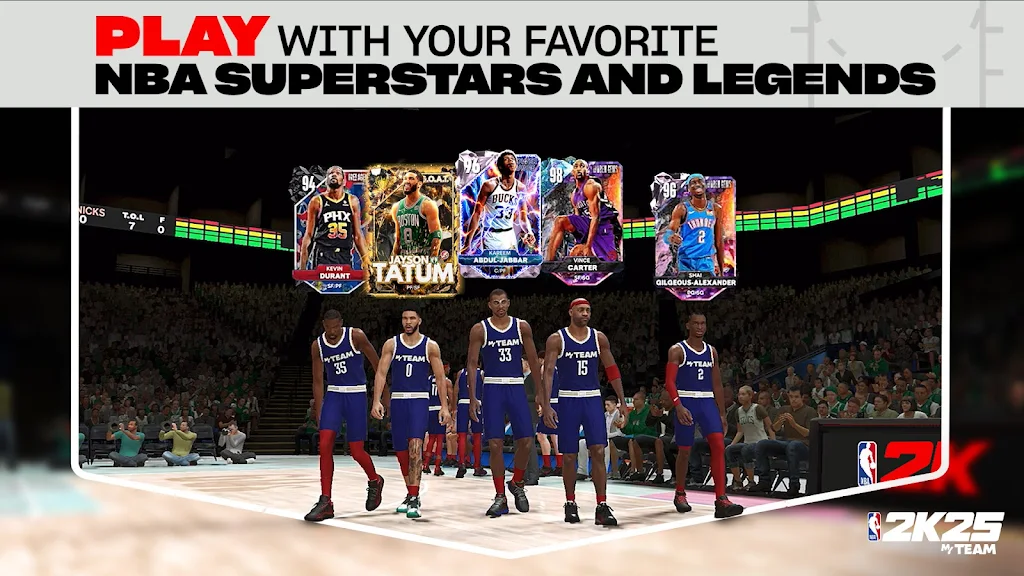 NBA 2K25��׿���������İ�(NBA 2K25 MyTEAM)v307.02.488110200 �ֻ���