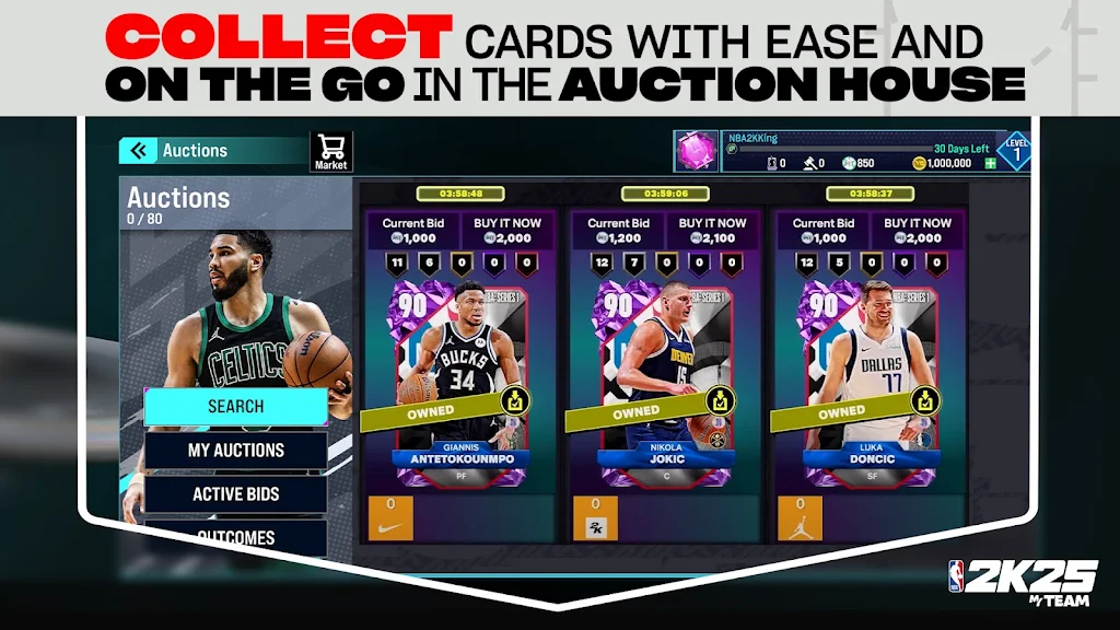 NBA 2K25��׿���������İ�(NBA 2K25 MyTEAM)v307.02.488110200 �ֻ���