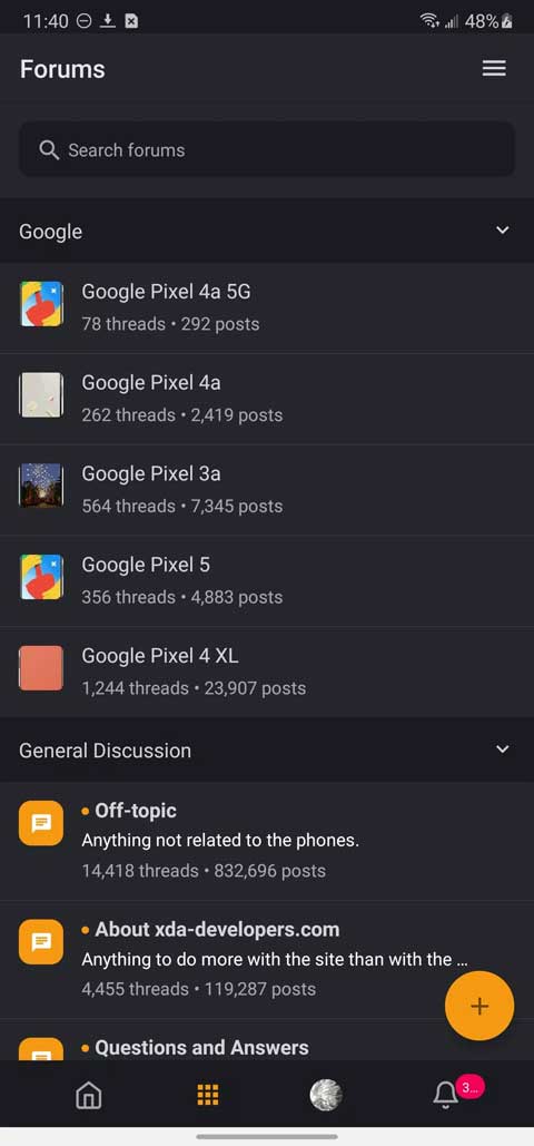 XDA��̳���Ĺٷ�������(XDA Developers)��ͼ