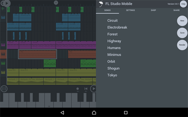 ˮ������������׿������(FL Studio Mobile)v4.10.1 ���°�