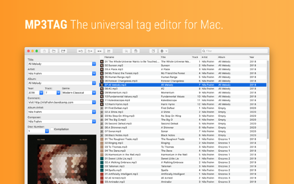 Mp3tag for mac���԰�����v1.12.2 �ٷ�����