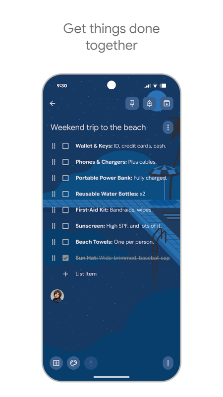 Google Keep�ϰ汾���ؽ�ͼ