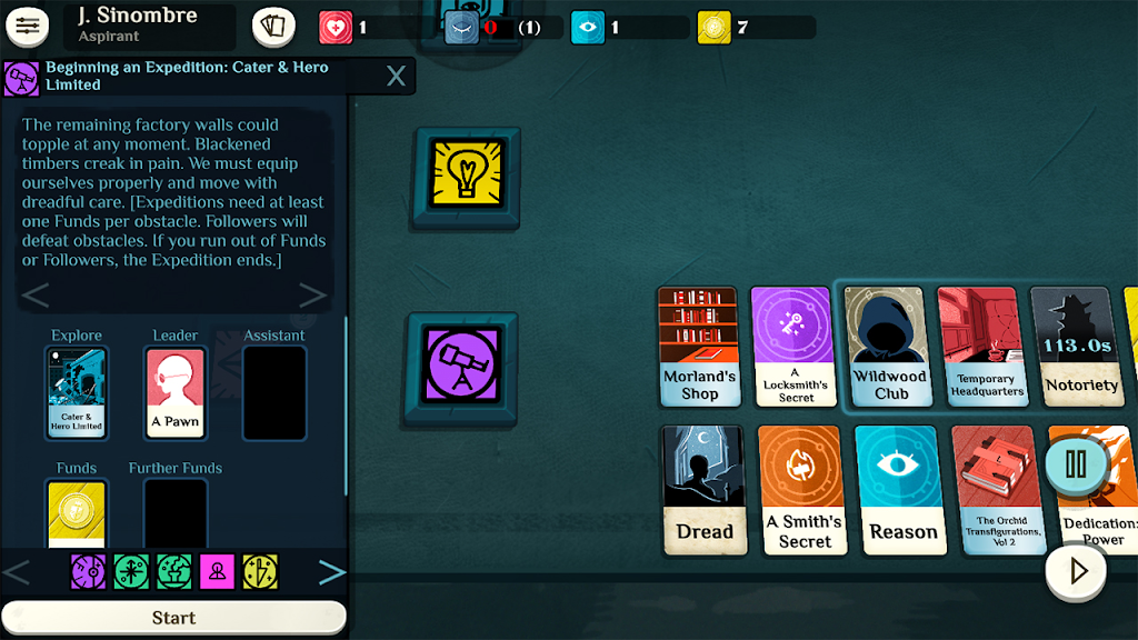 �ܽ�ģ������׿����������(Cultist Simulator)��ͼ