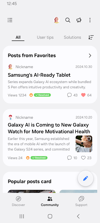 �������������ʰ氲׿����(Samsung Members)��ͼ