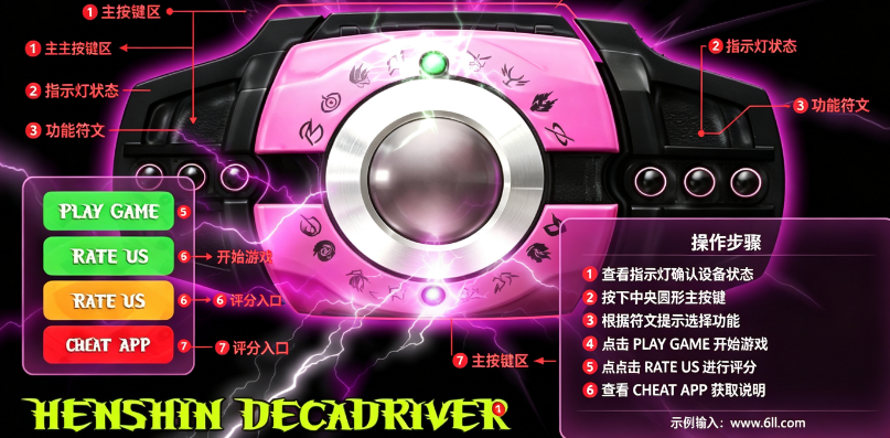 ������ʿ����DX���������°�����(Henshin decadriver simulator japan tech)