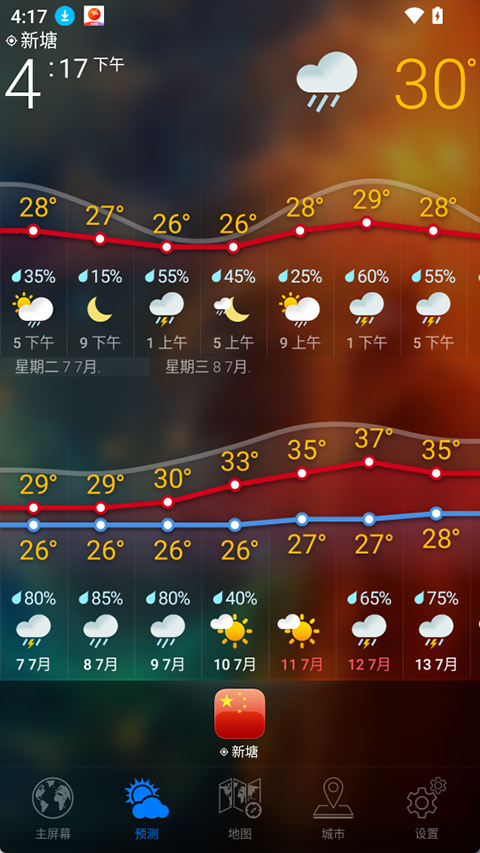 Weather Now���°����ؽ�ͼ