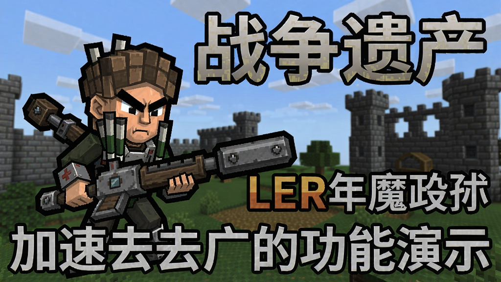 火柴人战争遗产魔改版加速去广告功能演示