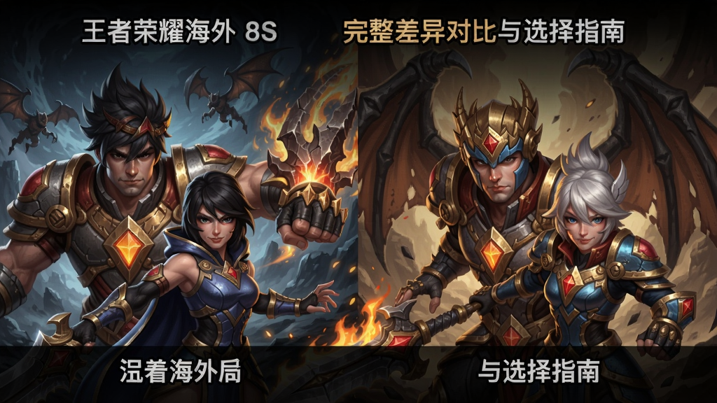 王者荣耀海外版 完整差异对比与选择指南