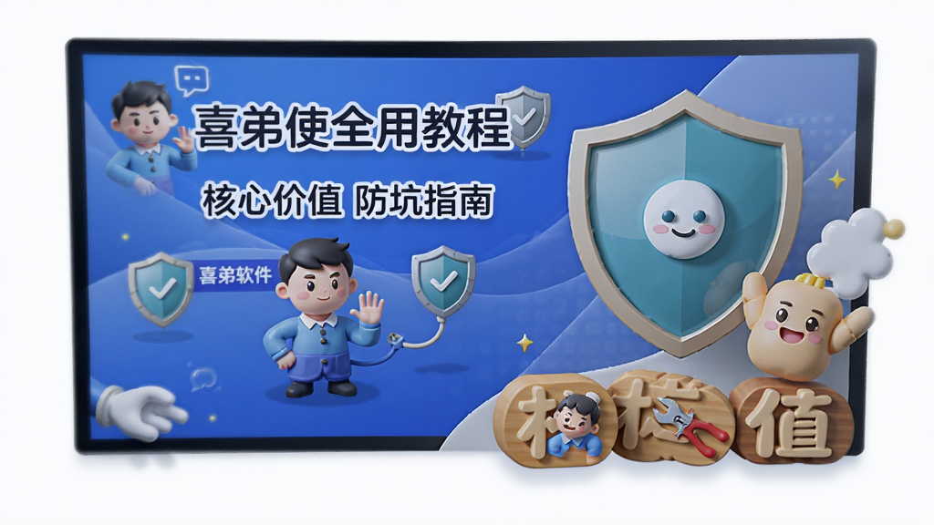 喜弟软件 安全使用教程 核心价值 防坑指南