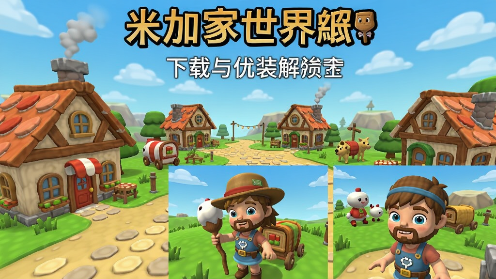 米加小镇世界解锁版 下载安装教程 高清配图