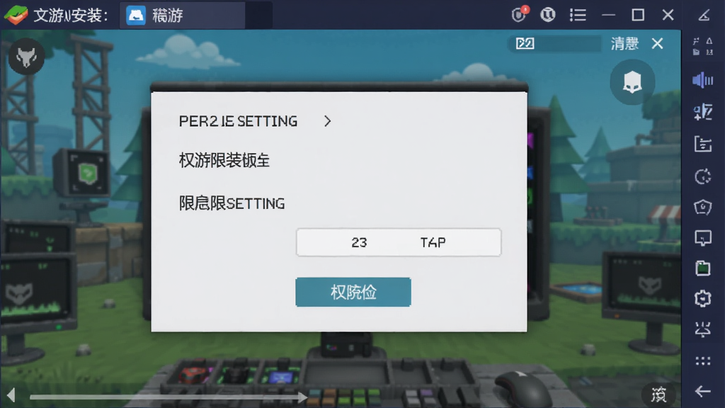 uu模拟器文游安装界面 权限设置