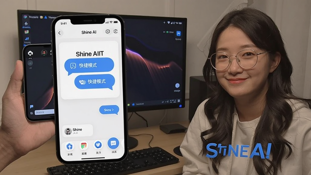 shine AI聊天软件 快捷回复 隐私模式 技巧教程
