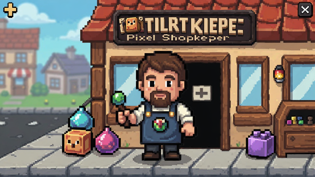 �������ص���(Pixel Shopkeeper)���ؾ�Ӫģ����Ϸ��ͼ