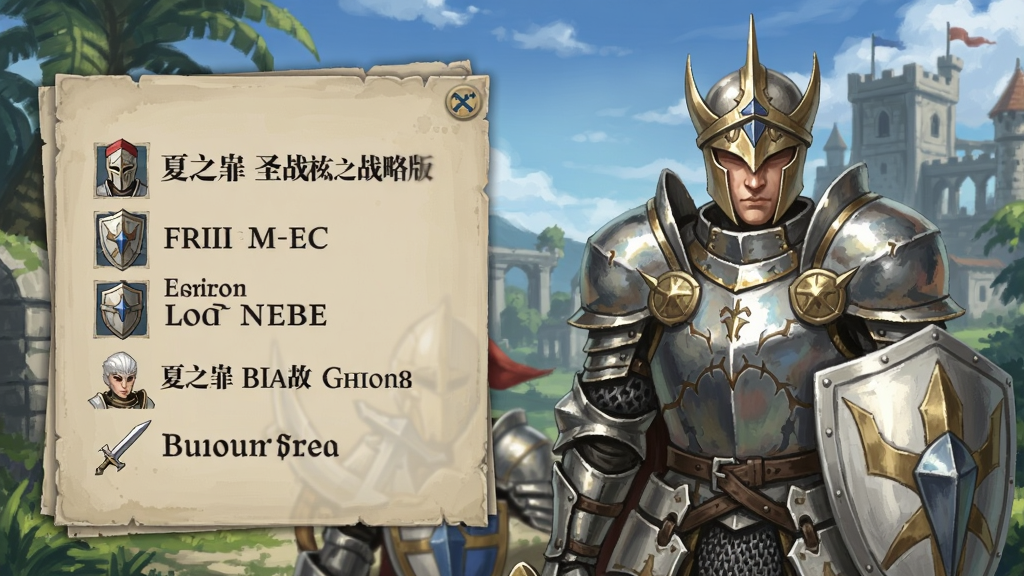 ��֮��ʥ��ʿս�԰� ְҵ����