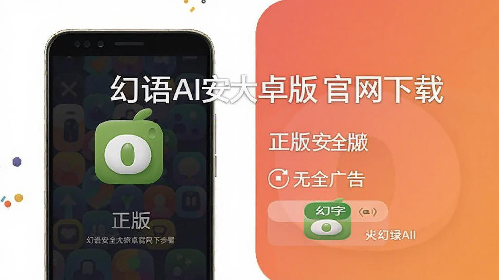 幻语AI安卓版官网下载步骤,正版安全无广告