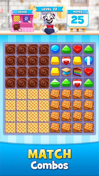 饼干消除官方版下载(Cookie Jam)截图
