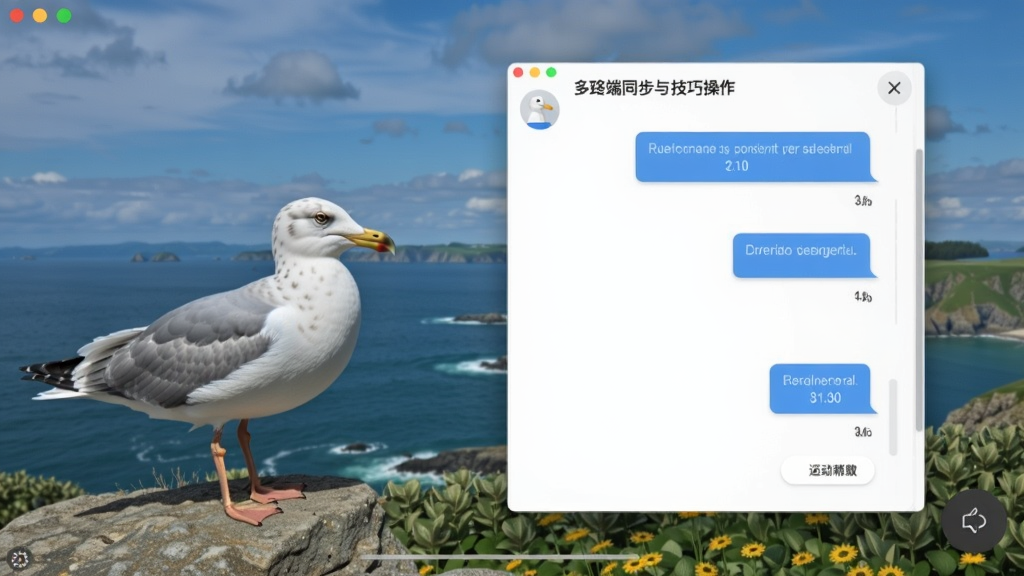 海鸥聊天 多端同步与技巧操作界面截图
