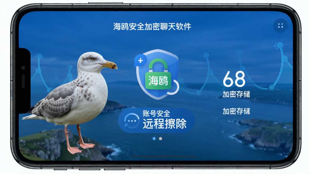 海鸥安全加密聊天软件 账号安全 远程擦除 加密存储