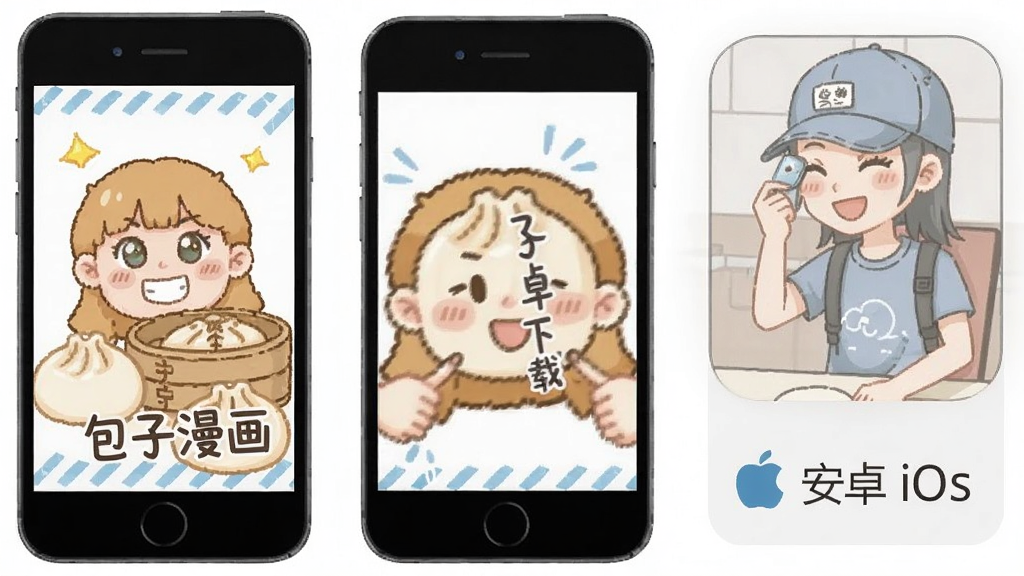 包子漫画 下载步骤 安卓 iOS 安装教程