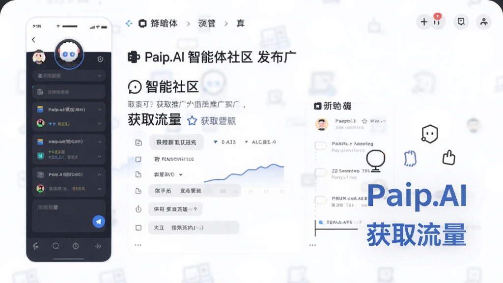 Paip.AI智能体社区 发布推广 获取流量