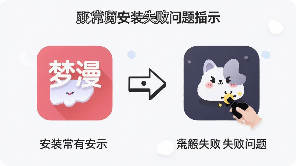 ����app��װ����ͼʾ�����������װʧ������