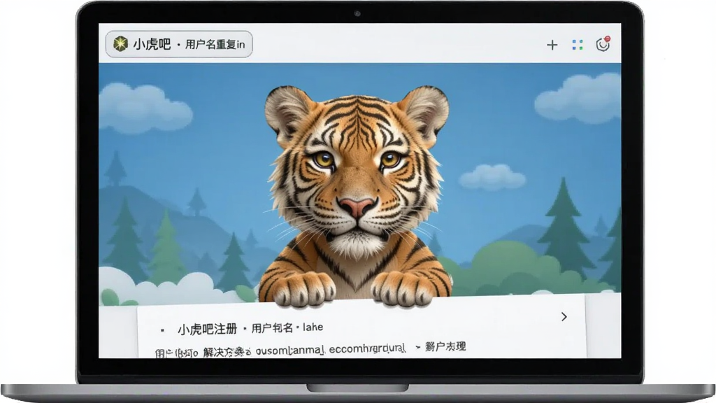 小虎吧注册 用户名重复解决方法
