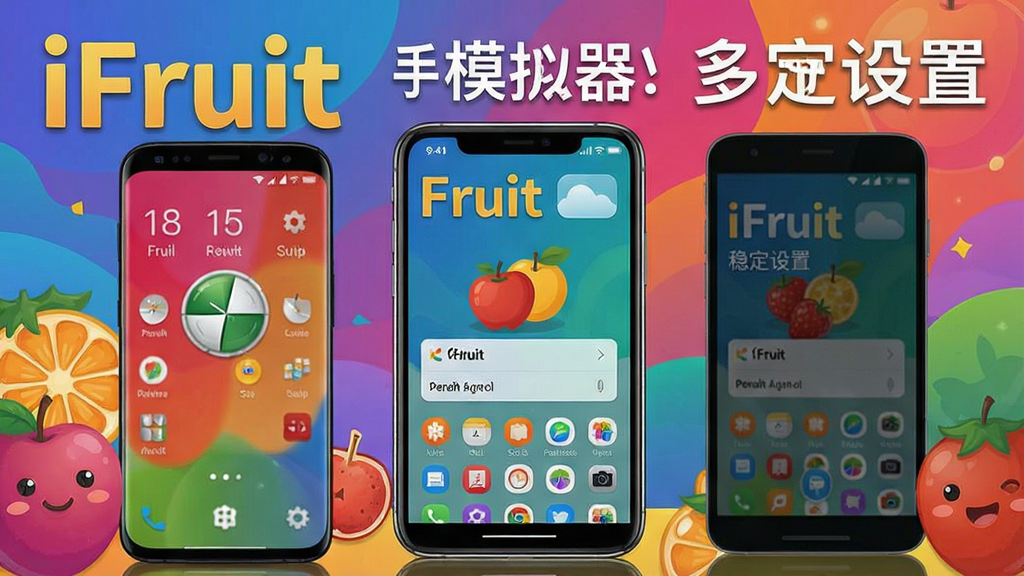 iFruit�ֻ�ģ�����࿪�ȶ����ý��� ɫ�ʷḻ ��ˮӡ ����ͼ